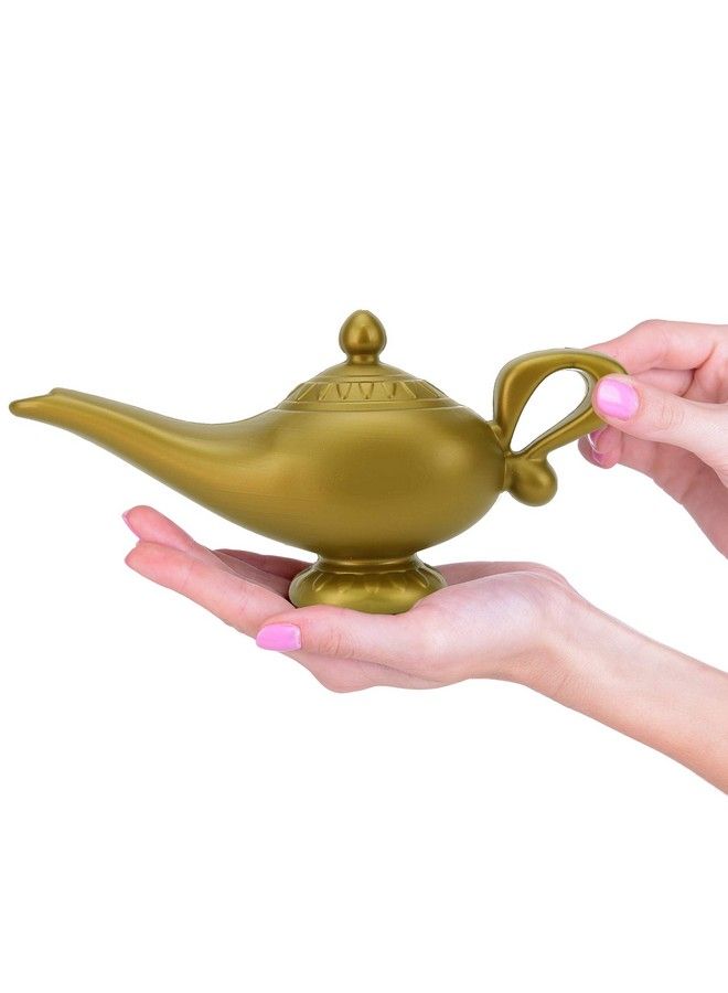 Skeleteen فانوس الجني العربي ذهب علاء الدين مصباح الجني السحري إكسسوار تنكر 1 قطعة - Image 3