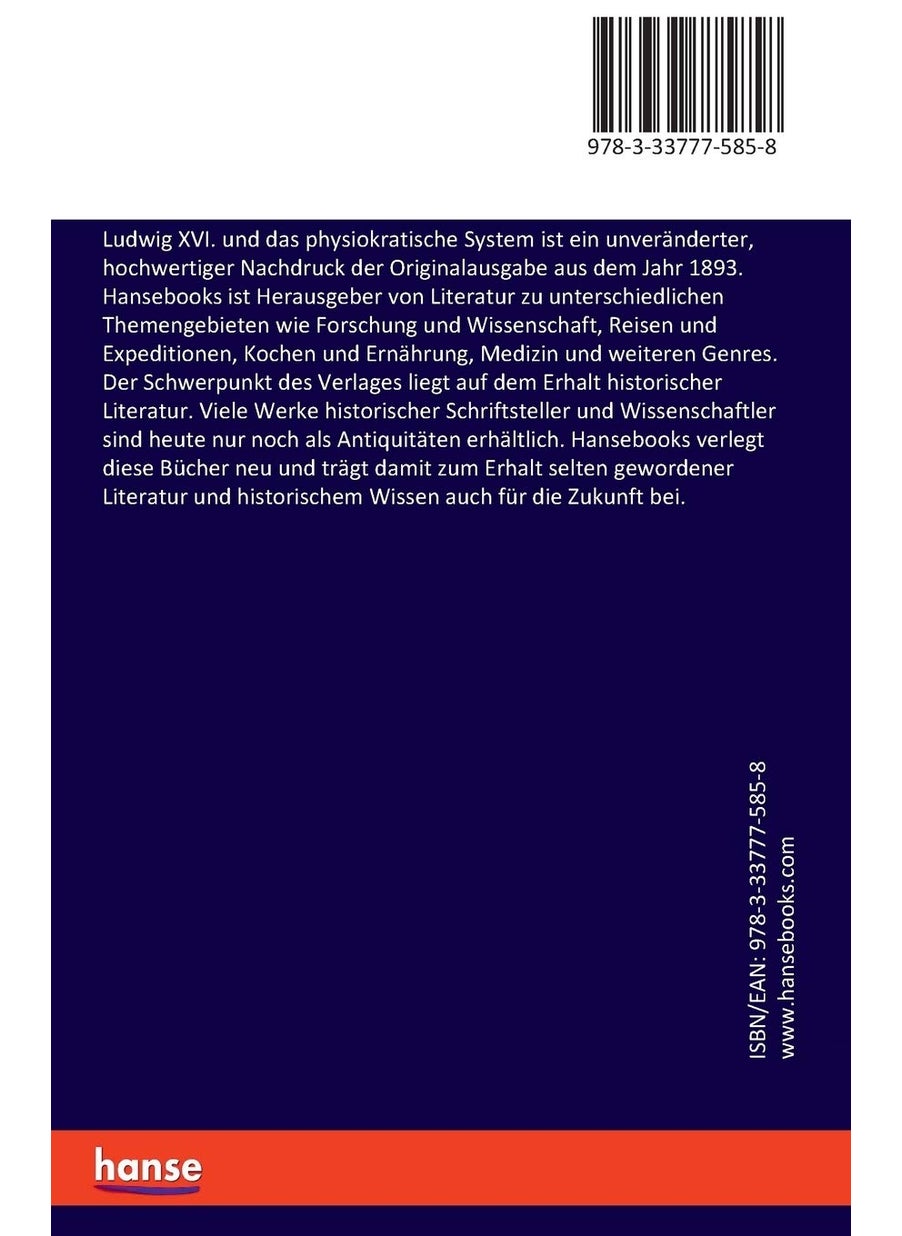 Ludwig XVI. und das physiokratische System  - Image 2
