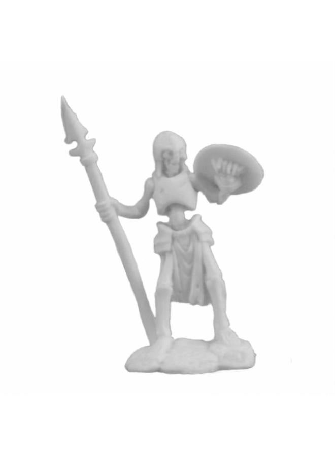 Bones Skeleton Guardian Spearman (3) Miniature
