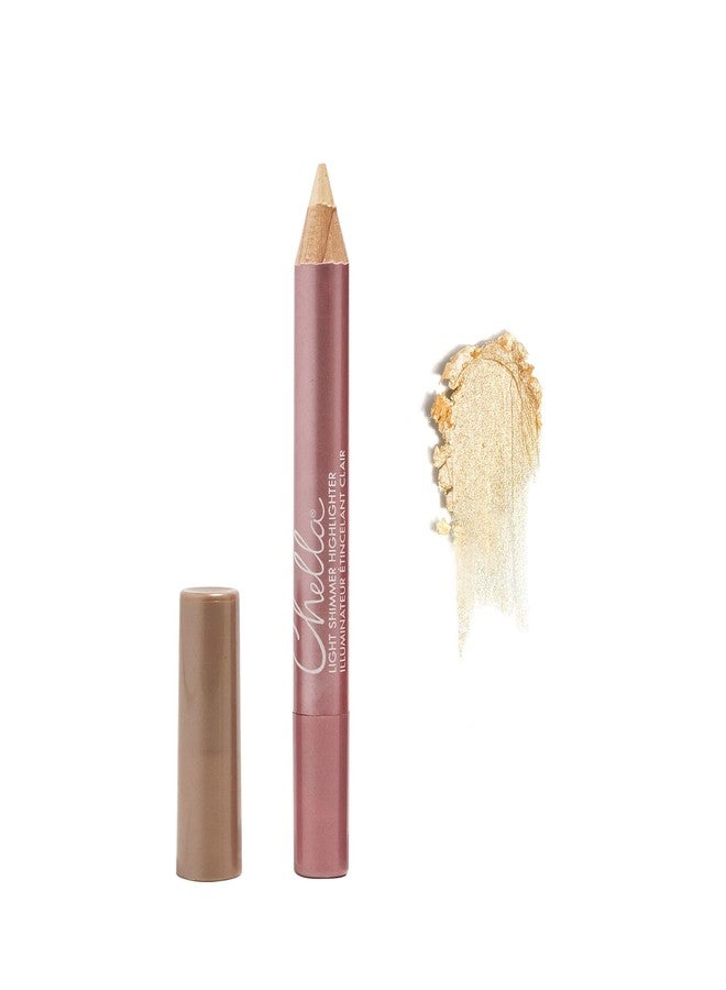 Chella Highlighter Makeup Pencil - Vegan, Cruelty Free, Paraben Free, Gluten Free - Use as a Highlighter, Concealer and Under Eye Liner (Light Shimmer) - Image 1
