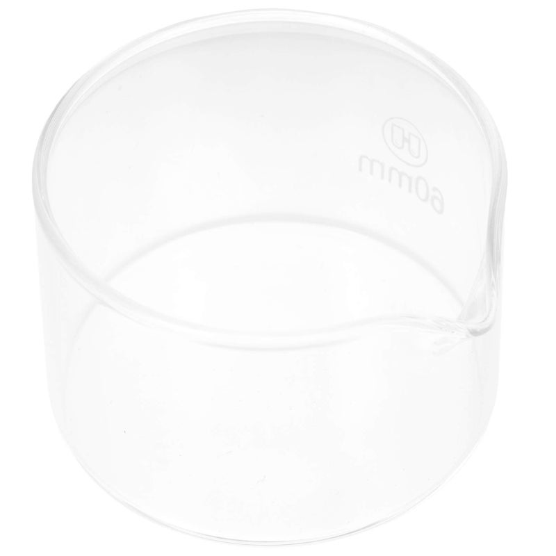 Borosilicate Glass Crystallizing Dish with Spout Flat Bottom for Laboratory Recrystallization - Image 2