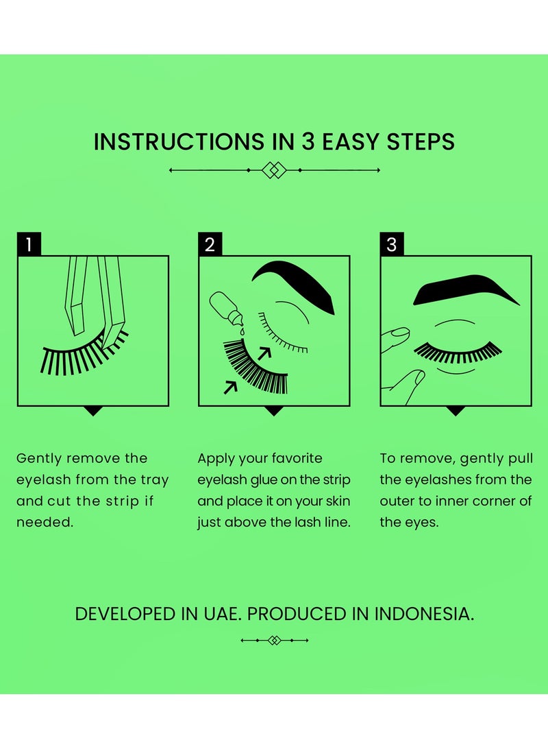Inspiration - Natural False Eyelashes