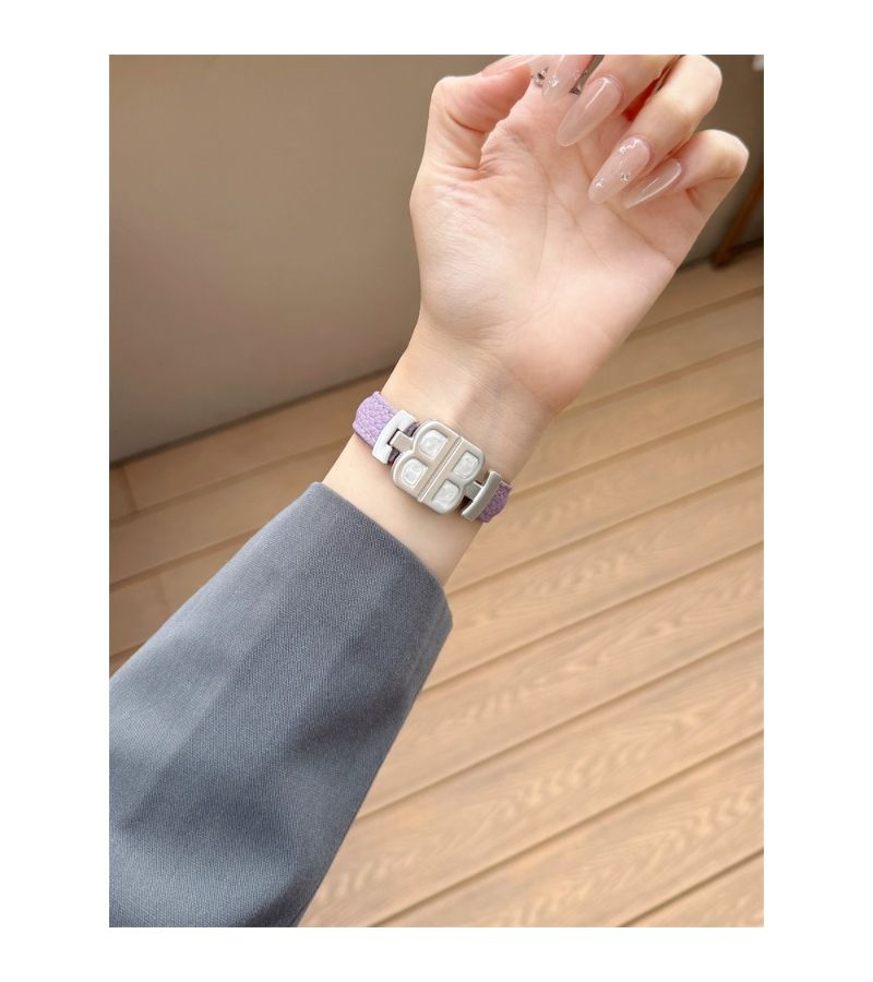 Black 20mm Synthetic Leather Watch Strap For Huawei GT6 GT6 Pro GT5 GT5 Pro GT4 GT2 GT3 GT4 Fit3 Fit4 Band 8 9 10 - Image 3