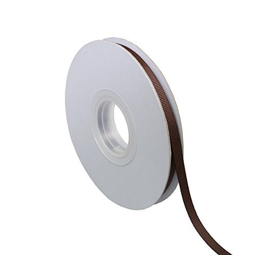 Ribbonitlux 1/4" Wide Solid Grosgrain Ribbon 25 Yards (850-Brown）, Set for Gift Wrapping, Party Decor, Sewing Applications, Wedding and Craft - Image 2