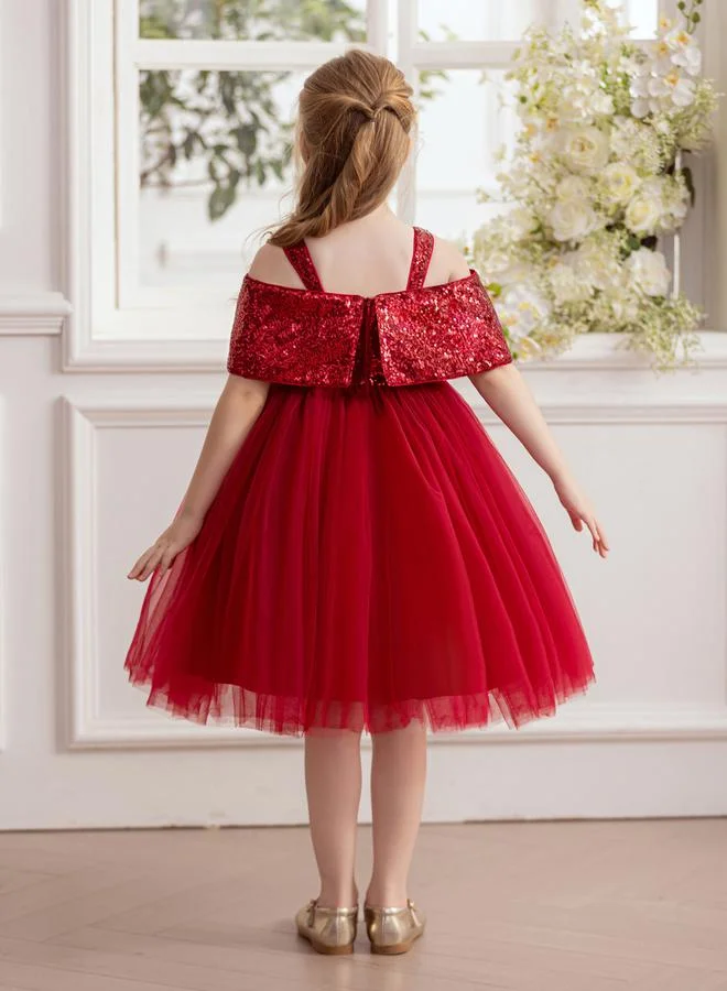 Take Two Sequin Bodice Tulle Dress