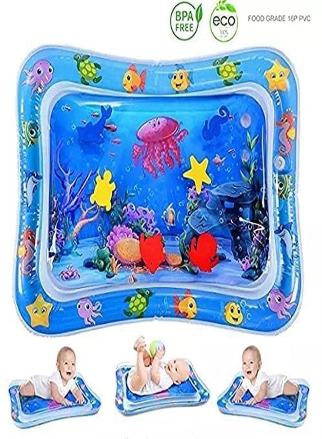 POPAXY Inflatable Water Play Mat for Babies - Tummy Time Floor Cushion for Infants, Slapped Pad Baby Activity Center - Fun Indoor Outdoor Toy for Sensory Development & Motor Skills - Image 5