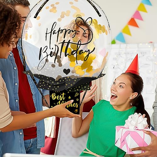 UQM صندوق المال المحدث لعيد الميلاد من UQM لهدايا النقود، صندوق بالون مضحك لعيد الميلاد، مجموعة مفاجآت عيد ميلاد سعيدة، هدايا عيد الميلاد للنساء والرجال وأفضل الأصدقاء وصديقات وزوجات وأخوات - Image 4