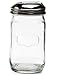 Circleware 06657 Yorkshire Mason Sugar Jar Glass Canister with Metal Lid Home Kitchen Glassware Food Preserving Storage - Image 2