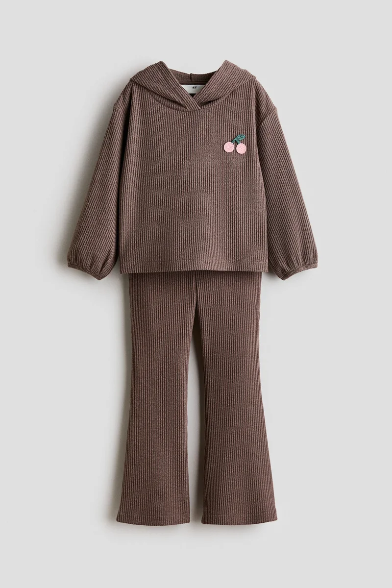 H&M 2-piece rib-knit set