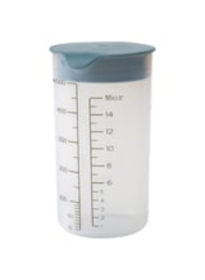 IKEA Handheld Measuring Shaker with Leak-Proof Lid for Protein Shakes & Pancakes - Image 1
