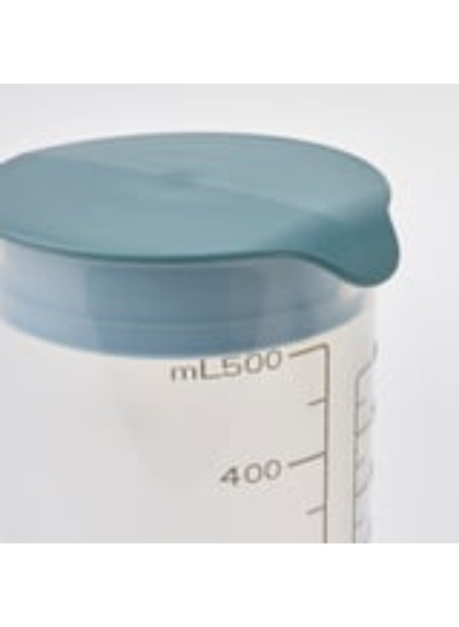 IKEA Handheld Measuring Shaker with Leak-Proof Lid for Protein Shakes & Pancakes - Image 2