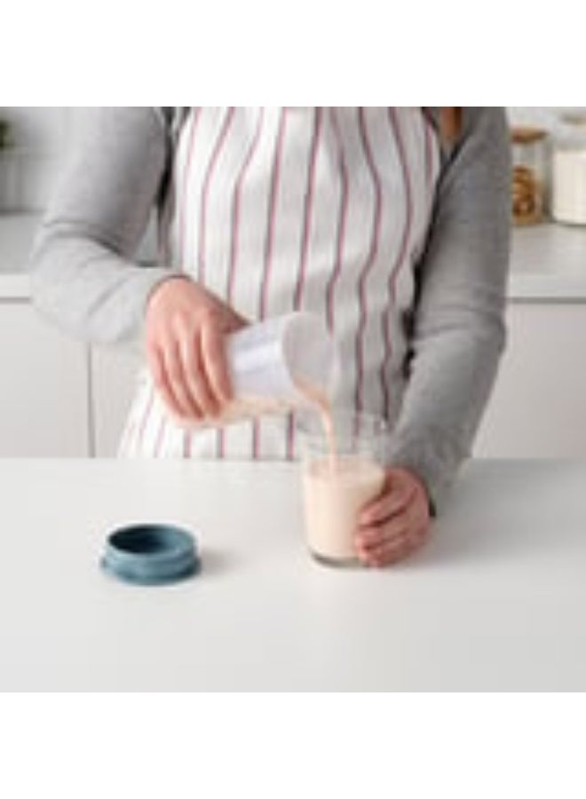 IKEA Handheld Measuring Shaker with Leak-Proof Lid for Protein Shakes & Pancakes - Image 4