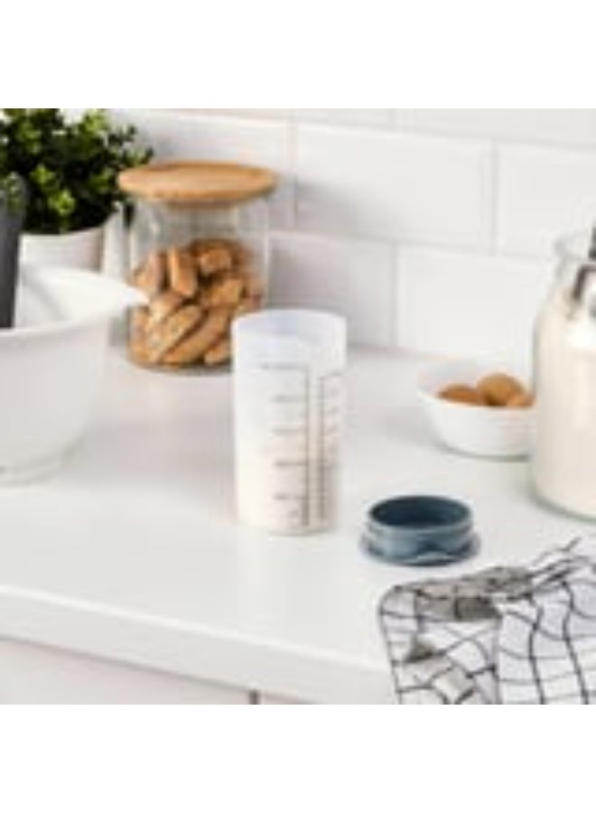 IKEA Handheld Measuring Shaker with Leak-Proof Lid for Protein Shakes & Pancakes - Image 5