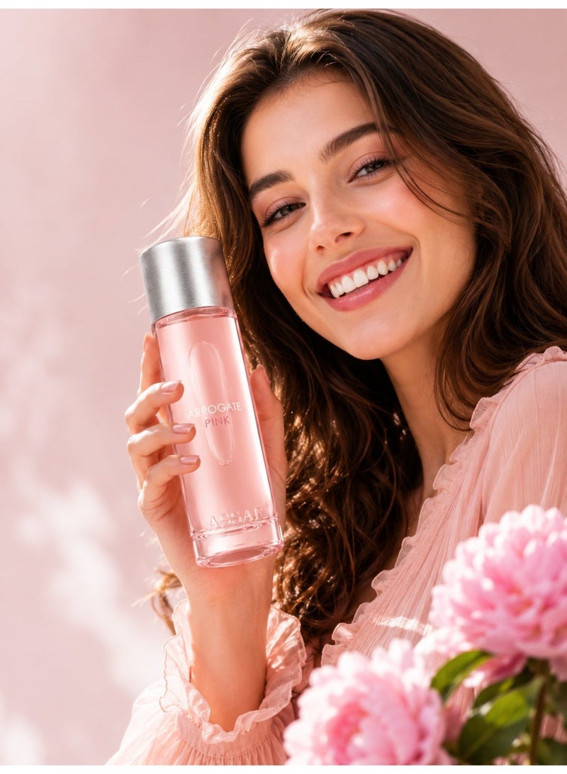 ASSAF ARROGATE PINK 200ML Eau De Parfum For Women | Long Lasting Floral Fruity Luxury Perfume | 100% Original & Authentic - Image 2