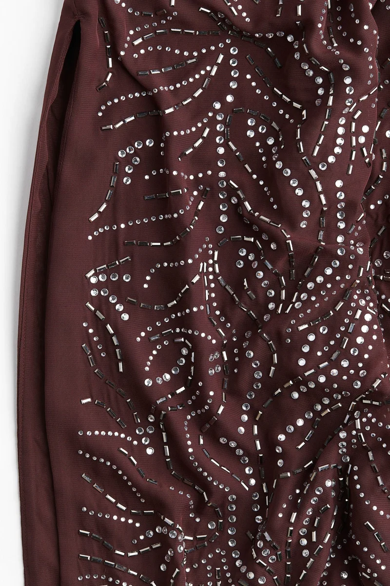 اتش اند ام Rhinestone-embellished dress