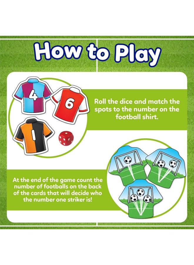 ORCHARD TOYS - Orchard Toys Penalty Shoot Out Game Fun Football Matching Number and Counting Game Indoor and Outdoor Sports Activity Family Game Perfect for Football Fans Kids, 3-7 Years - Image 1