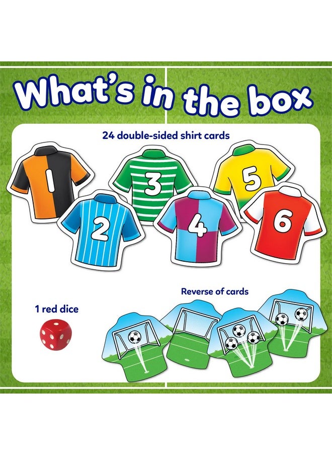 ORCHARD TOYS - Orchard Toys Penalty Shoot Out Game Fun Football Matching Number and Counting Game Indoor and Outdoor Sports Activity Family Game Perfect for Football Fans Kids, 3-7 Years - Image 1