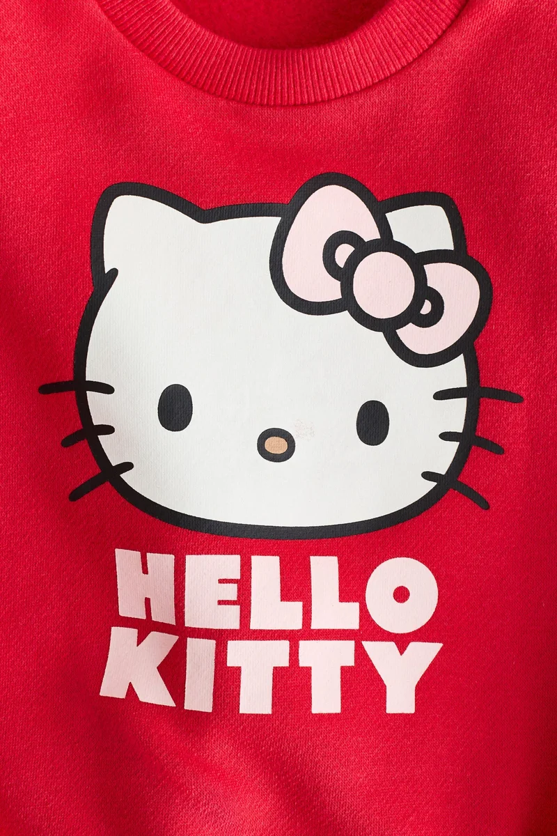 اتش اند ام سويت شيرت بطبعة مميزة