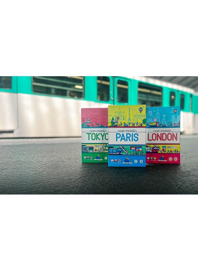 بلو أورانج لعبة لوحة N Paris - لعبة استراتيجية عائلية أو للكبار من Blue Orange Games، من 1 إلى 4 لاعبين. يوصى بها للأعمار من 8 سنوات فما فوق. - Image 3