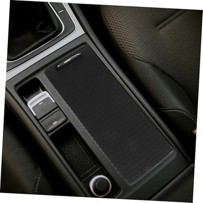 Water Cup Holder Pull Plate Centre Console Roller Car Drink Holder Cover Roller Cup Holder Sliding Cover Blind Slide Blind Cover Cap Car Roller Blind Cup Holder - Image 3