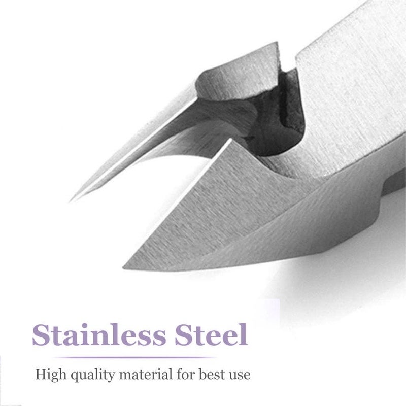 IVON Non-Slip Cuticle Trimmer, Professional Stainless Steel Cuticle Cutter - Image 3
