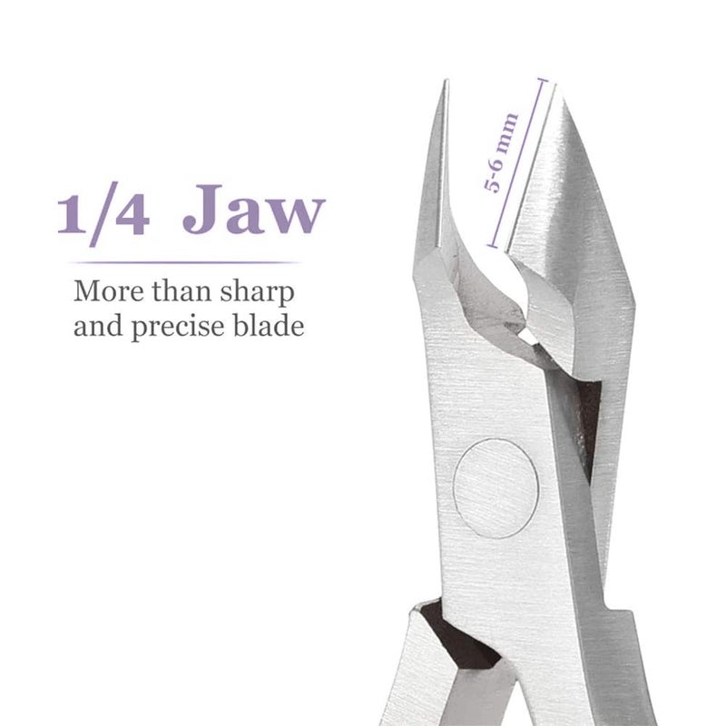 IVON Non-Slip Cuticle Trimmer, Professional Stainless Steel Cuticle Cutter - Image 2