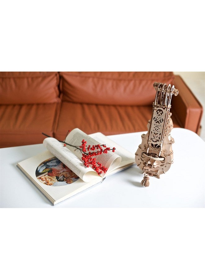 أوجيرز النماذج الميكانيكية 3D لغز خشبي الميكانيكية Hurdygurdy آلة موسيقية - Image 4