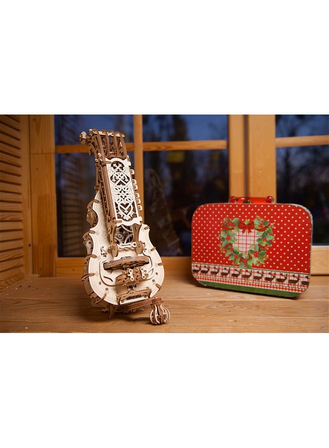 أوجيرز النماذج الميكانيكية 3D لغز خشبي الميكانيكية Hurdygurdy آلة موسيقية - Image 2