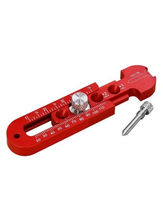 Woodworking Compass Scriber,WMLBK Marking Compass Metric and Inch Dual-Scale Aluminum Alloy Adjustable Scribing Ruler Adjustable Round Drawing Circle Ruler Marking Gauge for Carpenter - 164mm - pzsku/ZD7D3D82258B8F6B42BA5Z/45/_/1717029409/2e32b65f-595a-49f0-9be3-7faccd911e80