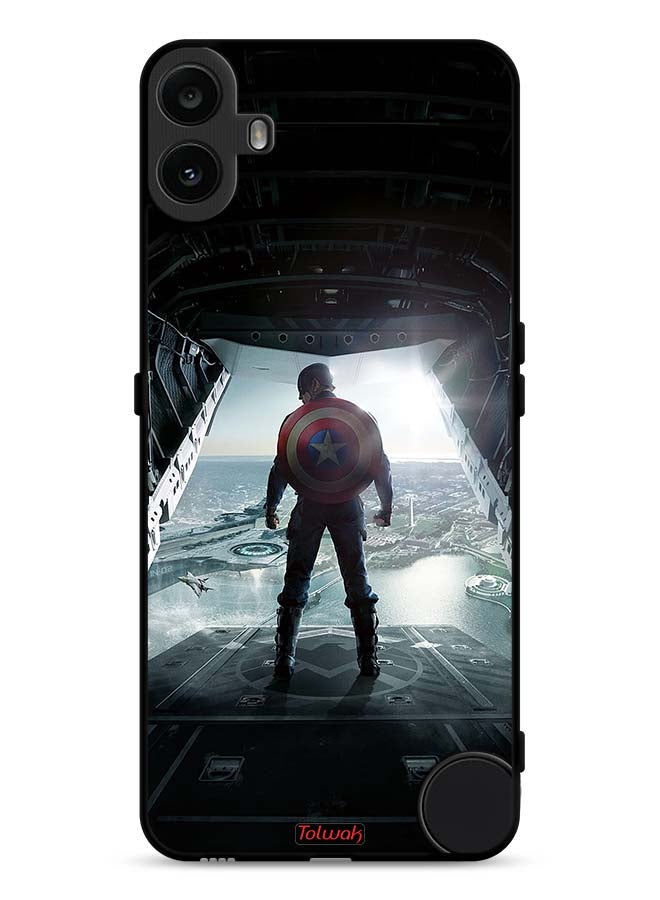 Tolwak Nothing CMF Phone 1 Protective Case Cover Portrait Display Captain America - Image 1