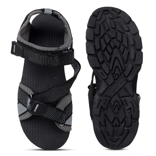 Sparx Men's SS0105G Black Grey Sandal 9 (SS0105GBKGY0009) - Image 5