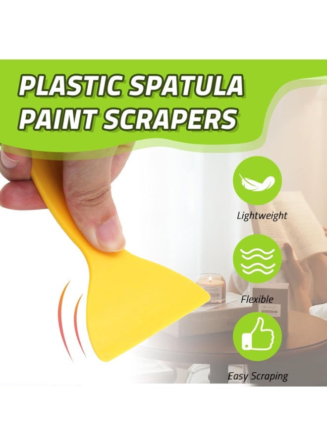 بتيمفم مجموعة من 24 ملصقًا لبلاط الفسيفساء المغربي مقاس 10×10 سم، ملصقات جدارية مقاومة للماء من مادة البولي فينيل كلوريد قابلة للتقشير واللصق، مناسبة للمطبخ والحمام مع أداة تثبيت مكشطة - Image 5