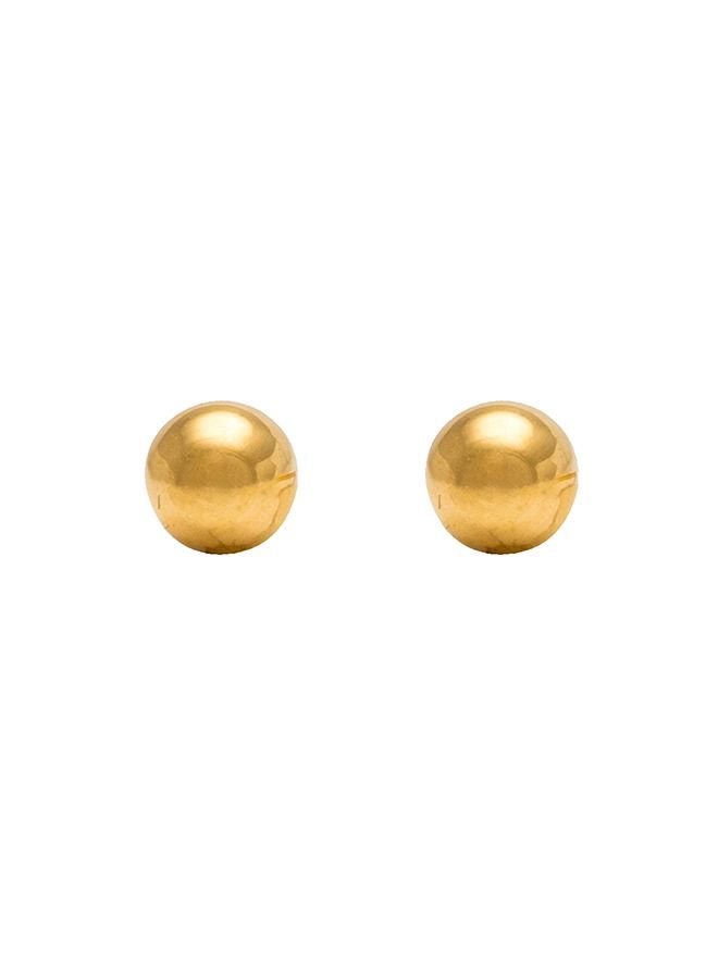 Studex 4MM Ball 24K Pure Gold Plated Ear Studs - Image 1