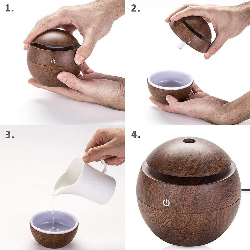 RENARSH مرطب الهواء العطري الخشبي RENARSH - Image 5