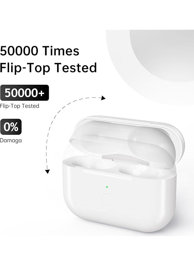 erorex - Wireless Charging Case For Airpods 3Rd Gen Replacement Charging Case With Lightning Port Built In 620Mah Battery And Bluetooth Pairing Sync Button - Image 1
