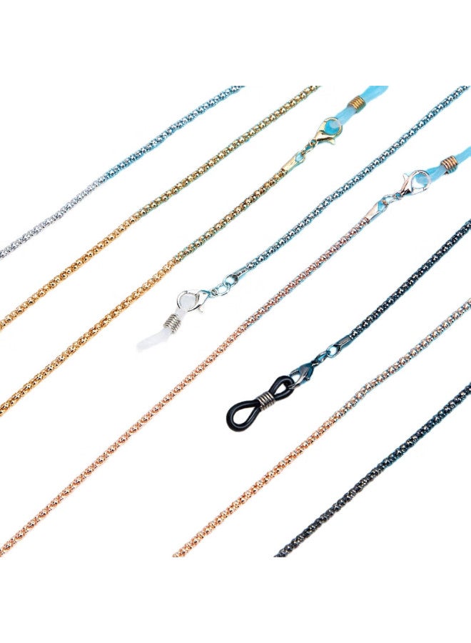 DRATRA Unisex Anti-Slip Glasses Chain Stainless Steel Snake Chain Eyeglass Strap For Sunglasses And Prescription Glasses - Image 2