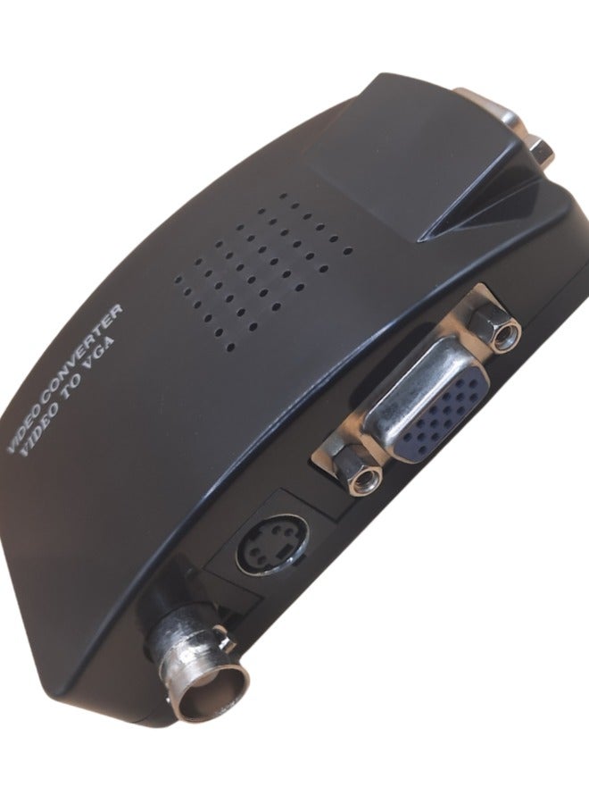 محول S-Video إلى VGA | تحويل إشارة عالية الدقة | متوافق مع التوصيل والتشغيل - Image 3