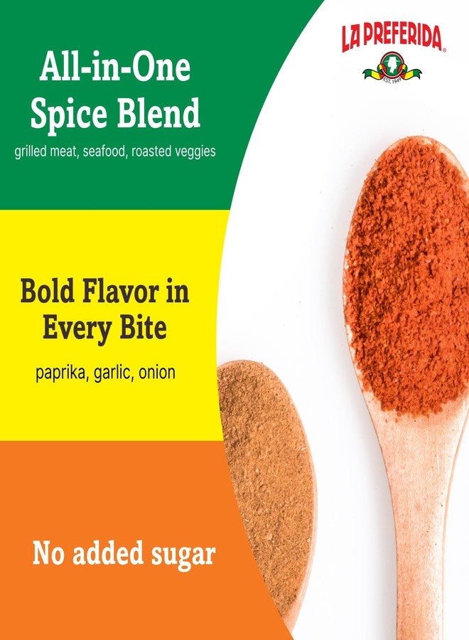 La Preferida All-Purpose Sazón (Bold Mexican Seasoning) with Paprika, Garlic & Onion – Great for Meat, Grilled Veggies, Soups & Stews, Vegan-Friendly, 8oz. (Pack of 3) - Image 5