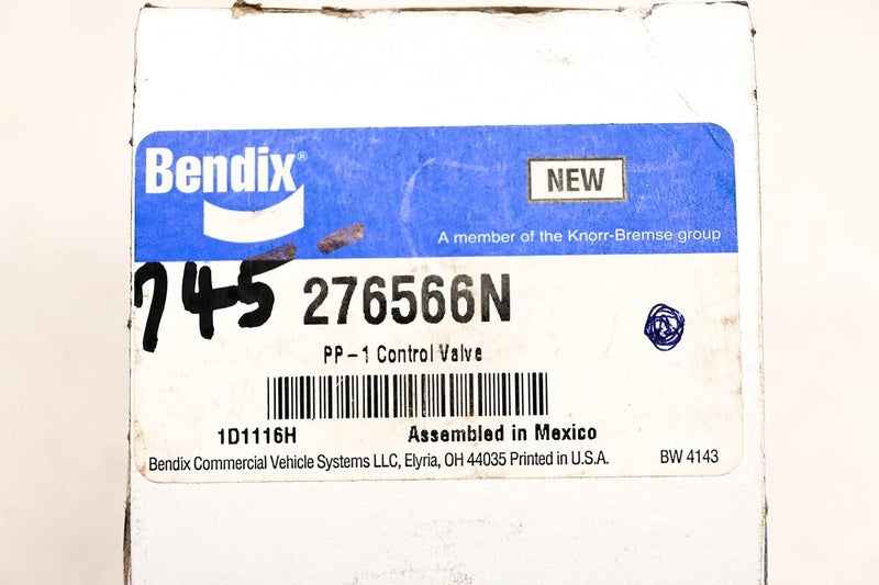 Bendix 276566N - Pp-1 Push-Pull Control Valve - New, Push-Pull Style - Image 3