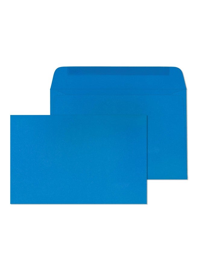 EnDoc 9X12 Blue Starburst Booklet Envelopes Large Colored Envelopes 9X12 Size For Unfolded A4 Sheets & Catalogs Pack Of 15 Blue Envelopes - Image 1