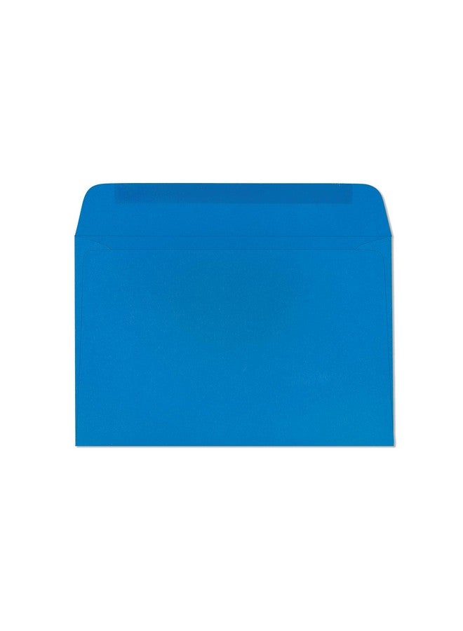 EnDoc 9X12 Blue Starburst Booklet Envelopes Large Colored Envelopes 9X12 Size For Unfolded A4 Sheets & Catalogs Pack Of 15 Blue Envelopes - Image 2
