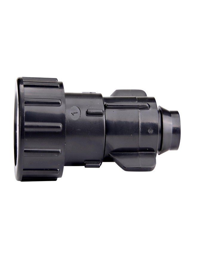 Raindrip S5800UB، سدادة طرفية عالمية Smart Loc™، وصلة ري بالتنقيط لأنابيب الإمداد وخطوط التنقيط بأقطار 1/2 بوصة، 5/8 بوصة، و0.710 بوصة، أسود - Image 2