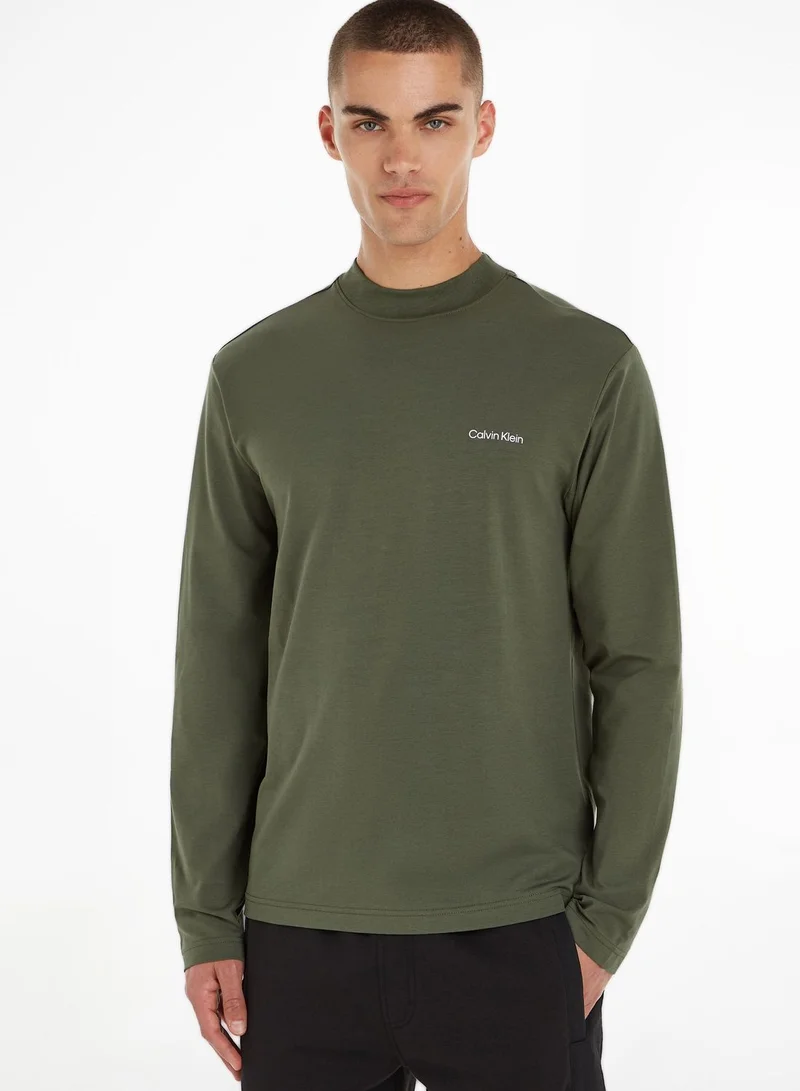 CALVIN KLEIN Logo Crew Neck T-Shirt