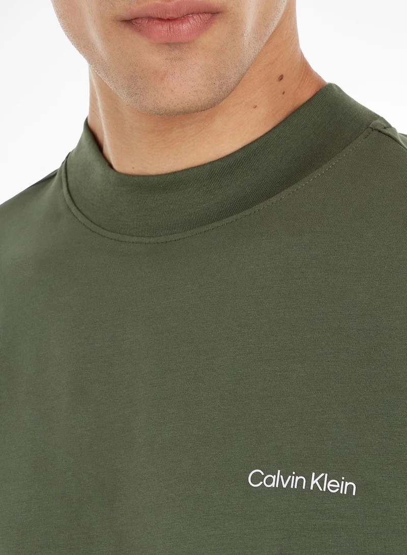 CALVIN KLEIN Logo Crew Neck T-Shirt