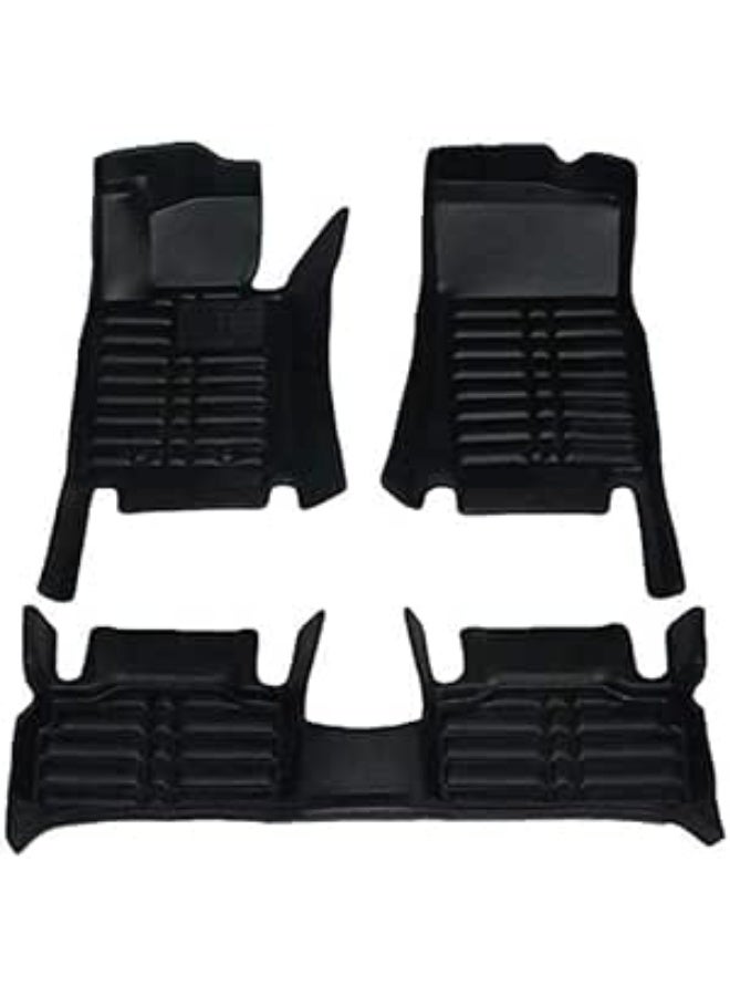 Premium 5D Car Floor Mats - Full Protection & Heavy Duty Quality - Rugged, Elegant and Custom Fit for Grand Cherokee SUV