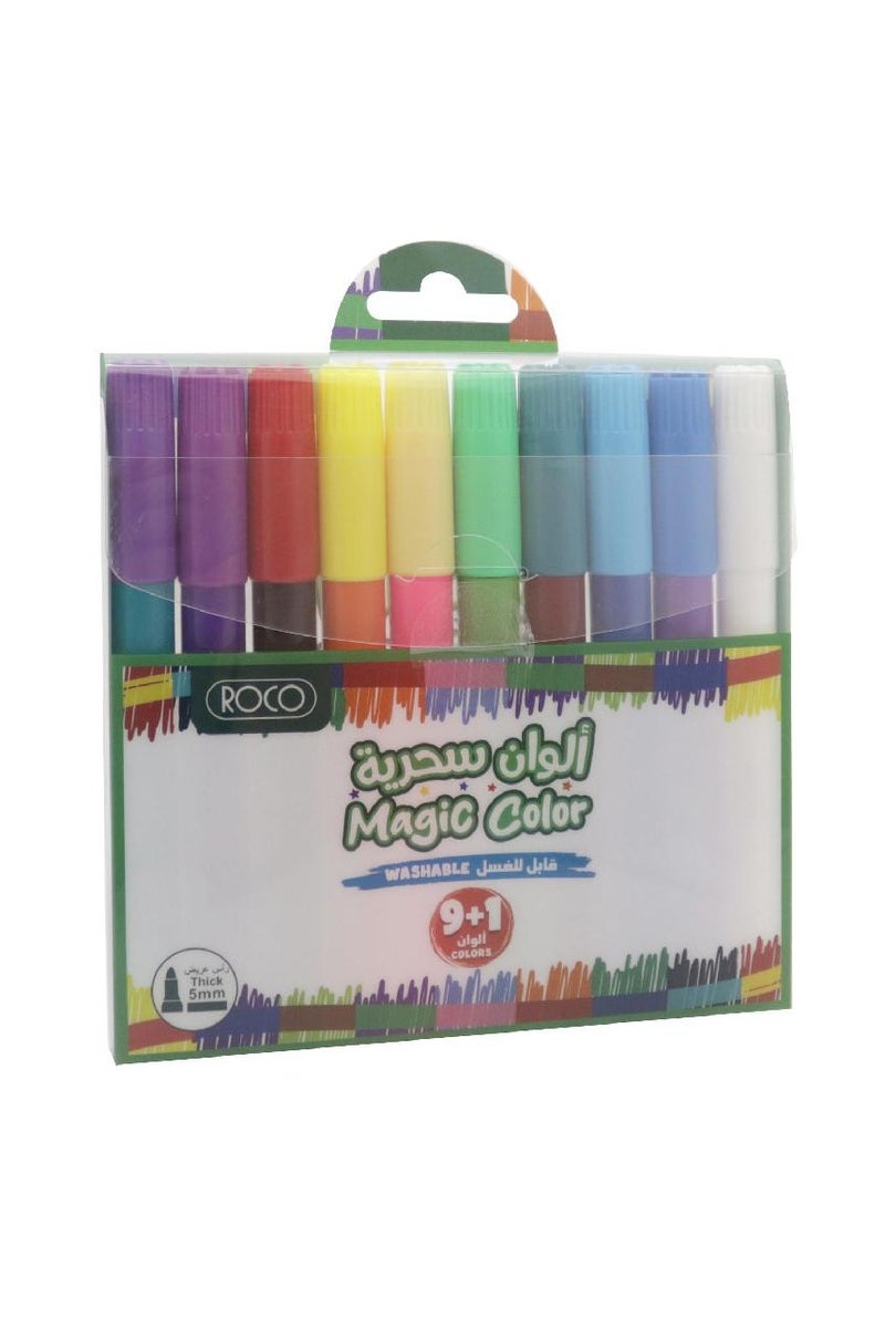 ROCO Magic Color Change Marker Assorted Color10 Colors - Image 1