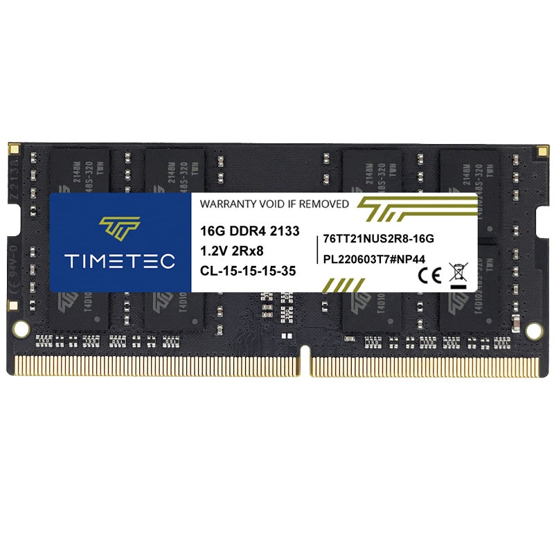 Timetec 16GB DDR4 2133MHz PC42133P PC417000 SODIMM Laptop RAM 260Pin 12V CL15 NonECC Unbuffered Memory Module for Laptop Notebook Mini PC AllinOne - Image 2
