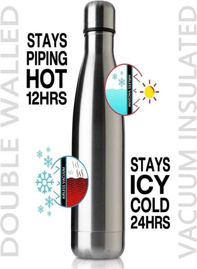 SHB Stainless Steel Thermosteel Hot and Cold Water Bottle, 500 ml ML - Image 5