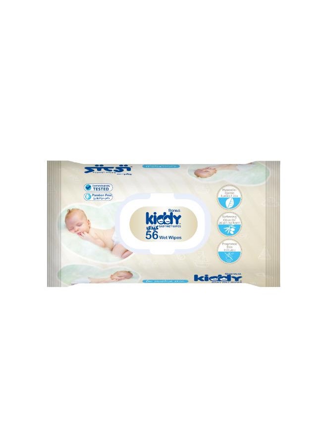 Kiddy - 56-Piece Sensitive Wet Wipes - Image 1