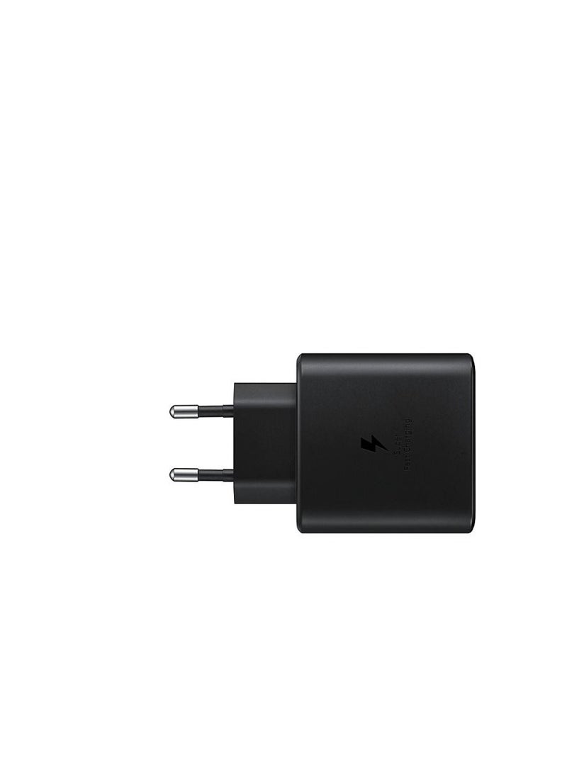 Generic Super Fast charging 45w USB C to USB C 2 pin EU Wall charger Black - Image 1